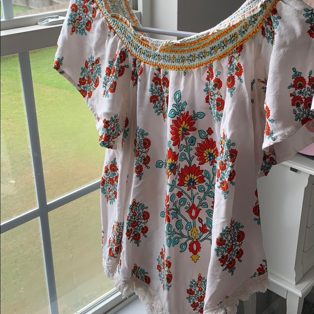 Off the shoulder top